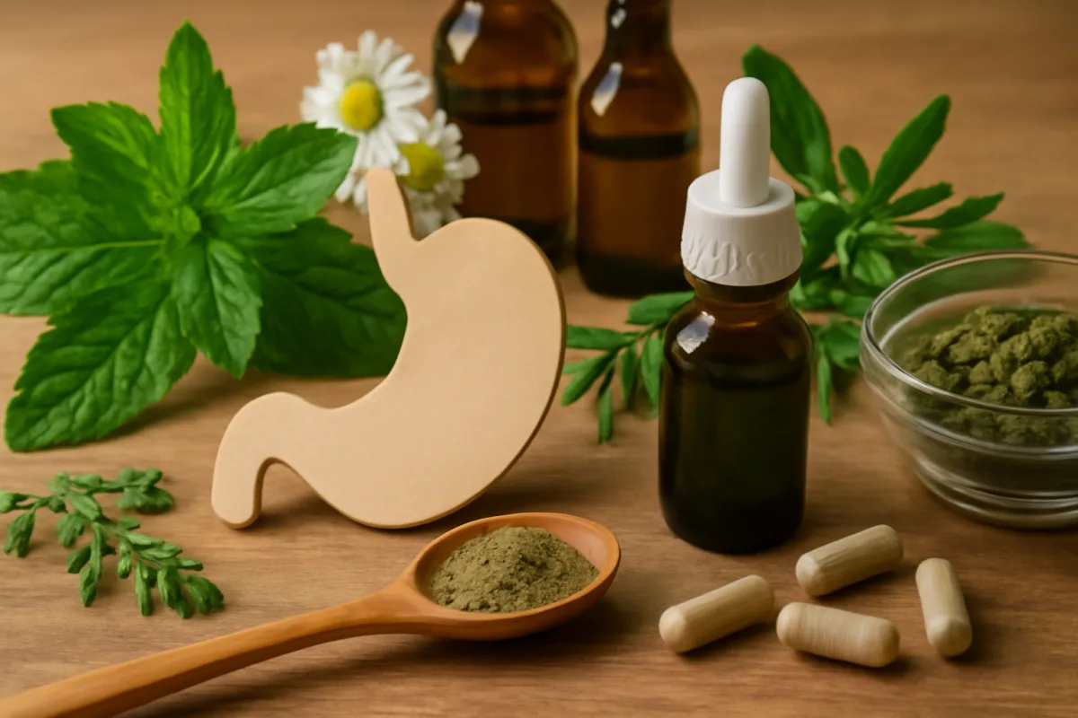 Fitoterapia per la digestione lenta: come scegliere gli estratti vegetali più efficaci