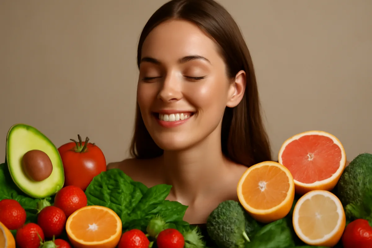 Vitamine naturali per la pelle luminosa: frutta e verdura che favoriscono l’effetto glow