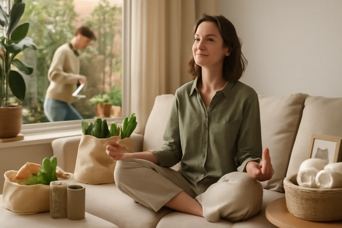 Cosa significa vivere in modo ecologico dentro e fuori casa? Le scelte quotidiane che riducono l’accumulo di stress
